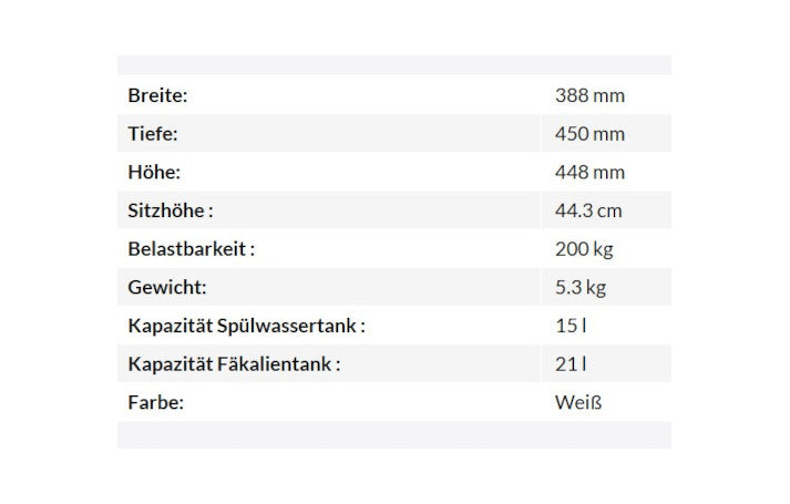 Thetford Porta Potti 565 - Hvid