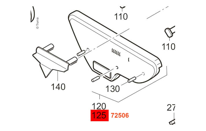 Truma Abdeckplatte Motor'B' SER