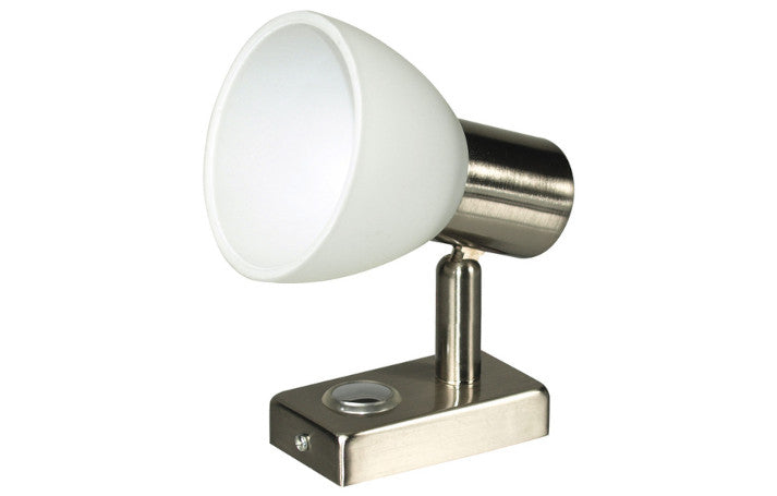 12V LED Spot, 2W, 180 Lumen, Nickel gebürstet