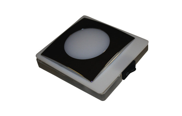 AufbauSpot mit Schalter 6 LED mit 10mm starker Acrylglasscheibe