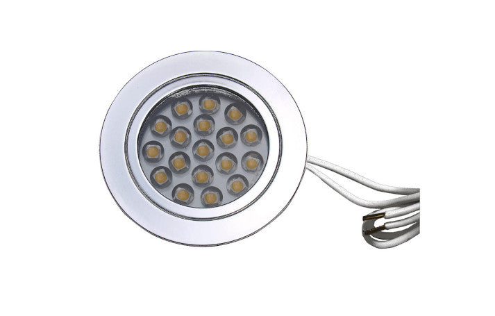 Einbauspot mit Touchschalter - Verchromt