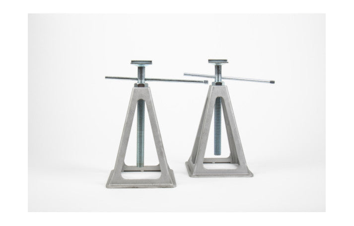 Carbest Hubstützen/Wohnwagenstützbock Aluminium, 2 Stück