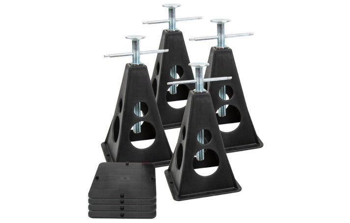 Carbest Hubstützen/Stützbockset Kunststoff, 8-teilig