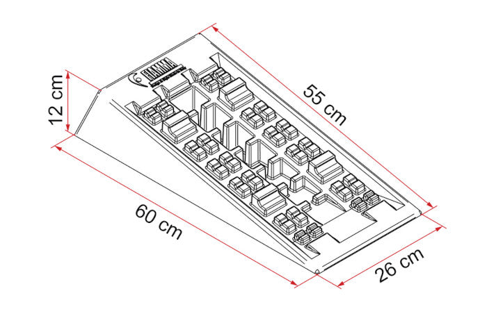 Fiamma Level-System Jumbo - XXL Auffahrkeile