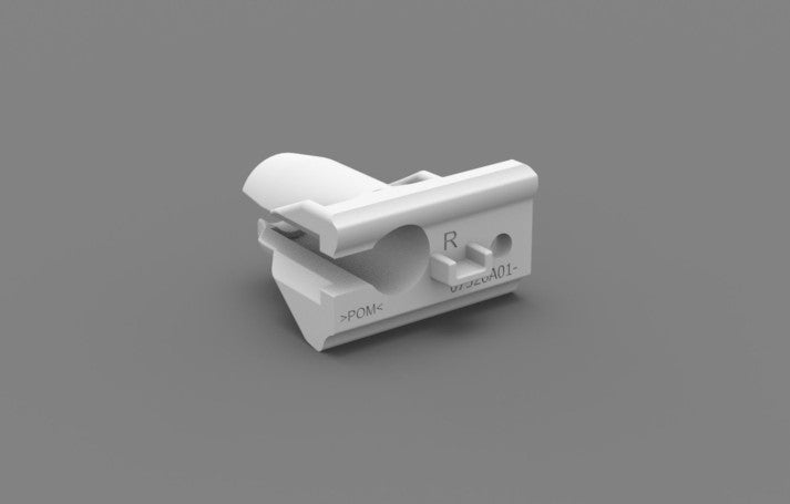 Fiamma Stützfußhalterung/Frontblende rechts F40 VAN