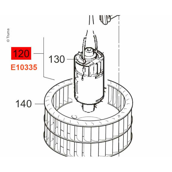 Truma Gleichstrommotor 12V