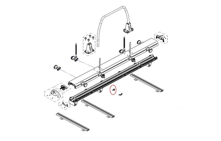 Thule Radmontagesatz VeloSlide / VeloSlide Short
