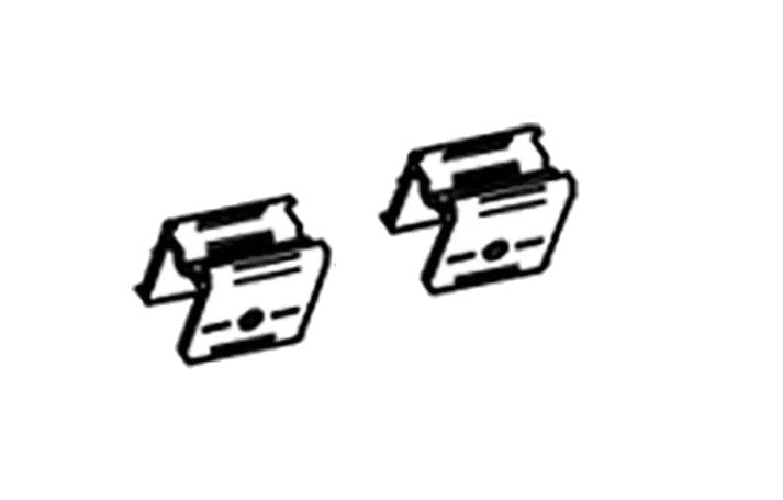 Thule Omnistor 6300 Stützfußbefestigung Front links/rechts