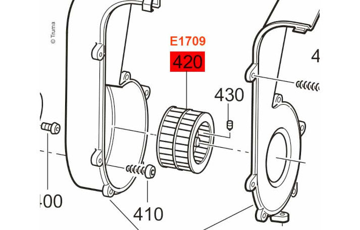 Truma Ventilatorrad