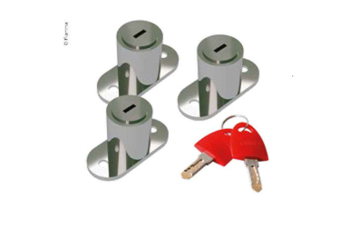 Fiamma 3 Schließzylinder inkl. 6 Schlüssel - gleichschließend