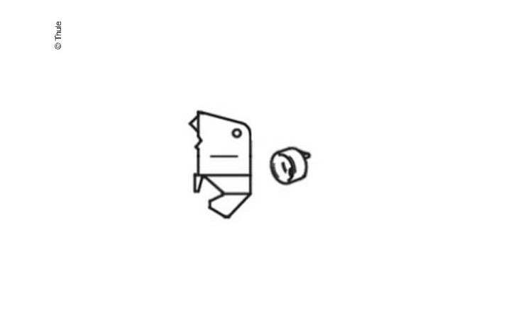 Thule Omnistor 5002 Endstück für Spannstange