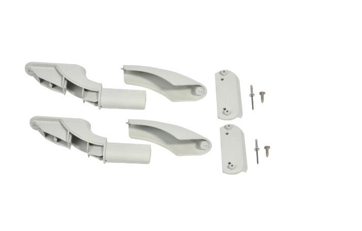 Thule Endstück komplett für Thule Roof-Rack, grau