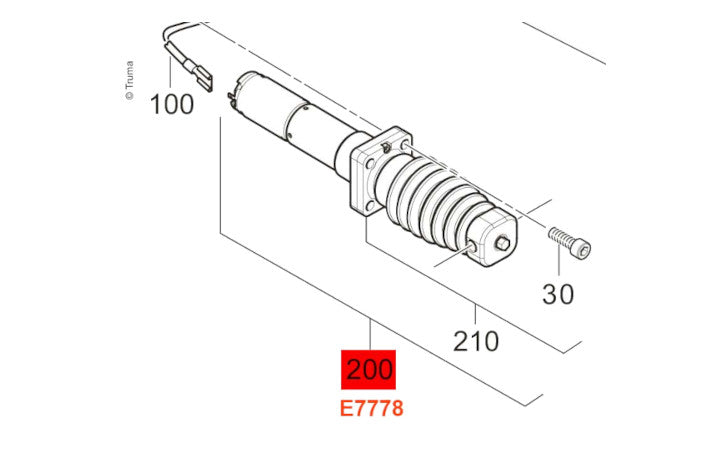 Komplet spindlerenhed