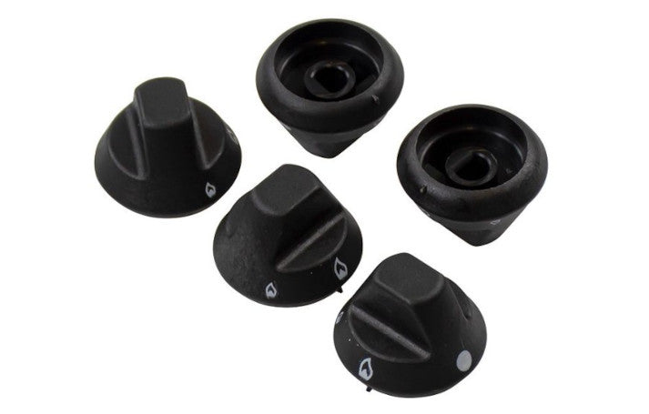 Dometic Bedienknopf schwarz 4 Stk für CE99