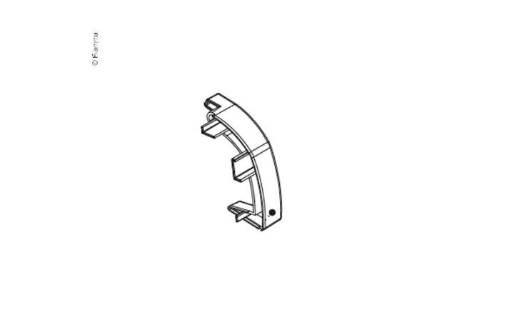 Fiamma Frontblendenverschluss rechts schwarz F40 VAN