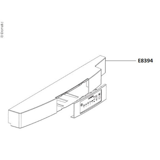 Dometic Bedienungsblende L=523mm Linksanschlag - Campingfrosch