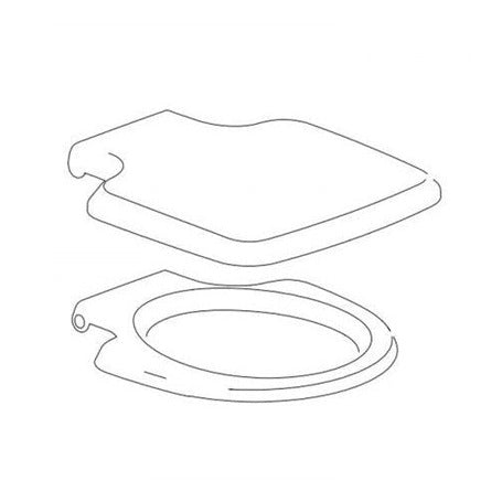 Thetford WC-Sitz mit Deckel Porta Potti 145/165 weiß - Campingfrosch