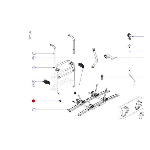 Thule Lift V16 Tragrohr-Endstück - Campingfrosch