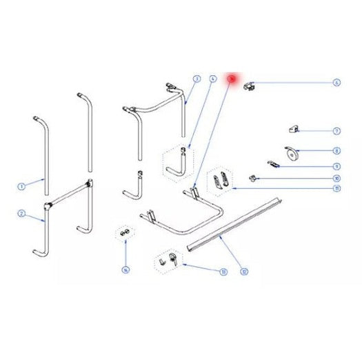 Thule Schienenbügel für Fahrradträger Essential - Campingfrosch