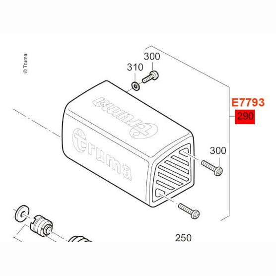 Truma Motorabdeckung für Mover SE / R - Campingfrosch