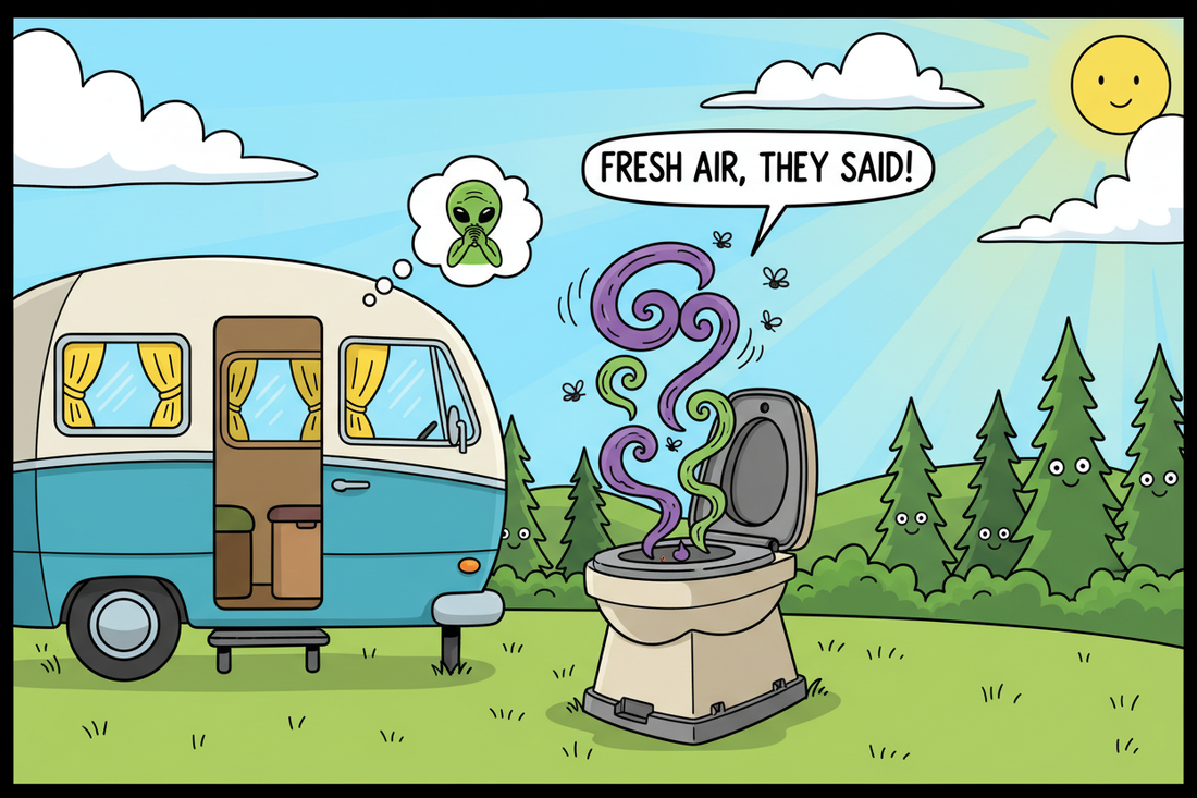 Campingtoilette stinkt? Ursachen & schnelle Lösungen
