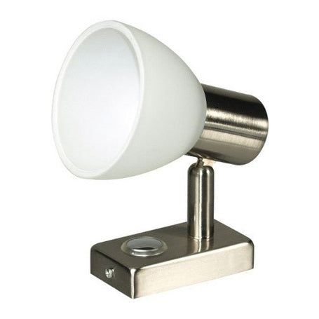 12V LED Spot, 2W, 180 Lumen, Nickel gebürstet - Campingfrosch