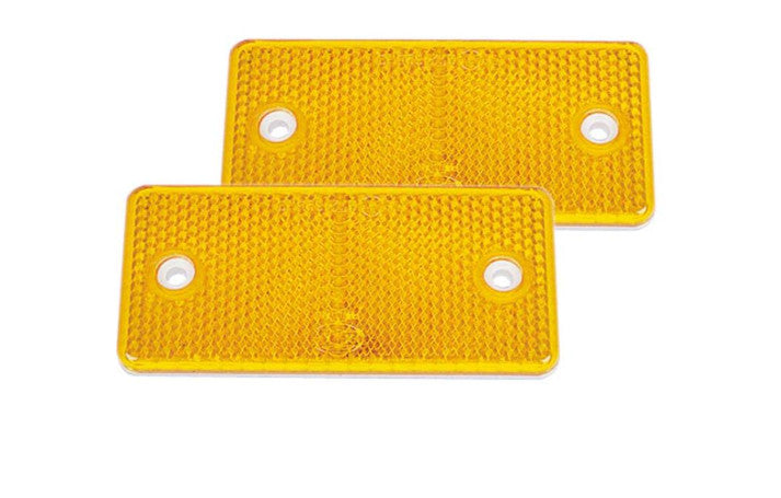 Hella Reflektor gelb - rechteckig 94 x 44 mm