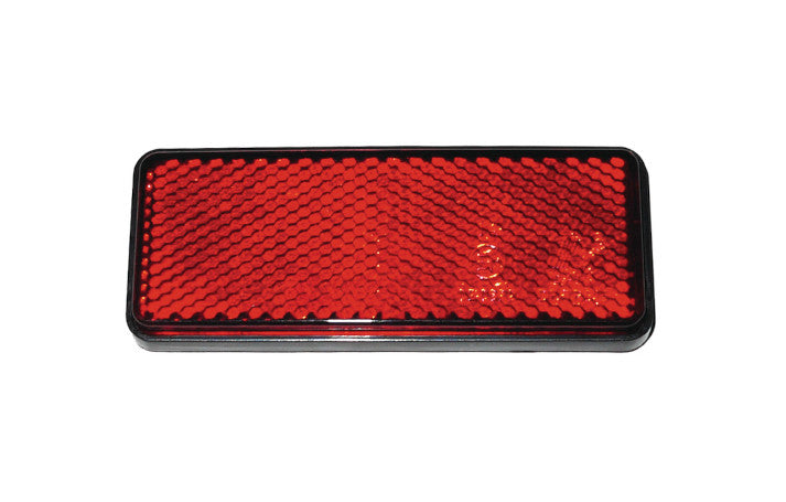 Carbest Reflektor rechteckig rot für Reisemobil und Caravan