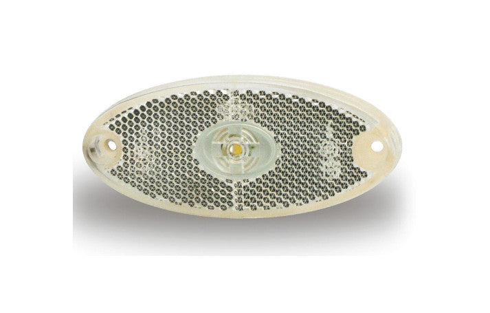 Jokon LED-markeringslygte, 12V, 1W, klar, IP67 bag