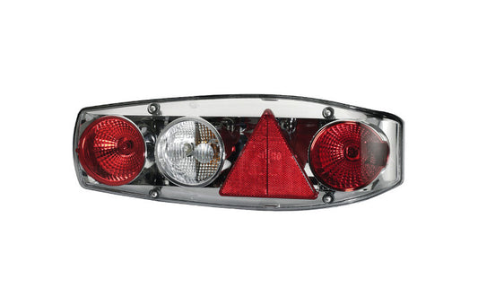 Hella Heckleuchte CARALUNA II Plus chromium,  links