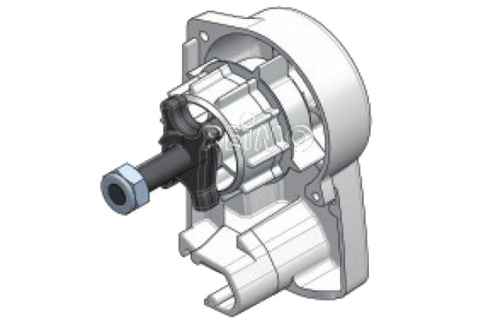 Dometic/Prostor Gehäuseendkappe rechts PW1500/P500 silber