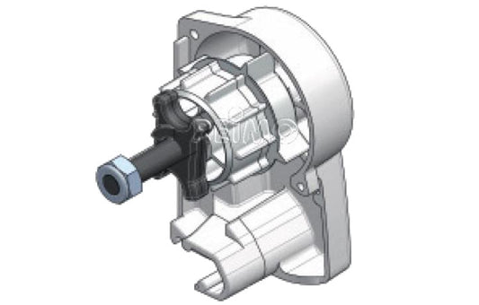 Dometic/Prostor Gehäuseendkappe rechts PW1500/P500 silber