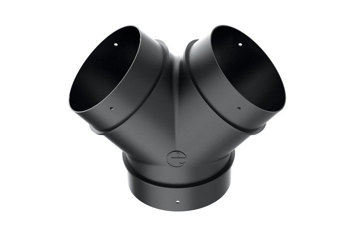 Truma Y-stykke til rør 65 og 72 mm, sort