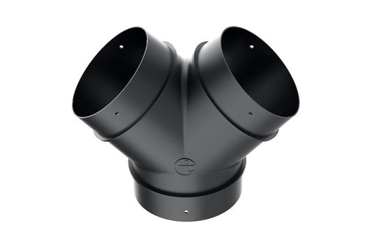 Truma Y-stykke til rør 65 og 72 mm, sort