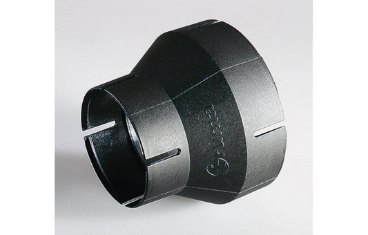 Truma-reduktion til rør med 72 mm diameter til 49 mm.