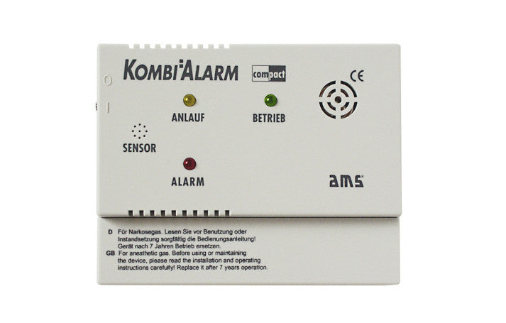 AMS Gas-Alarmgerät Kombi Compact für KO/Flüssiggas 12V