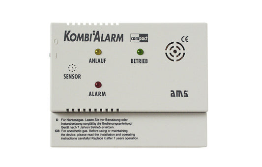 AMS Gas-Alarmgerät Kombi Compact für KO/Flüssiggas 12V