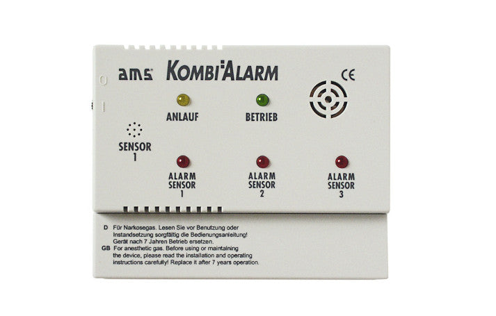 AMS Gas-Alarmgerät Kombialarm - Anlage 12V