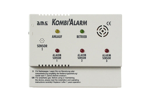 AMS Gas-Alarmgerät Kombialarm - Anlage 12V