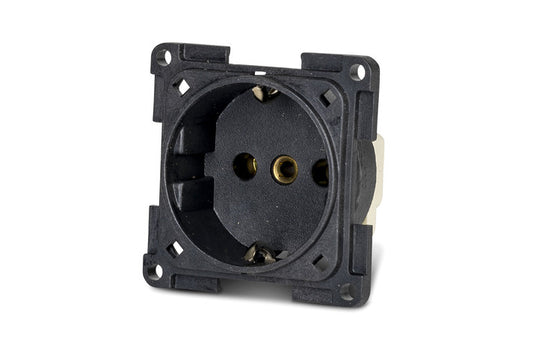 Presto Steckdose Schuko 230 V schiefergrau