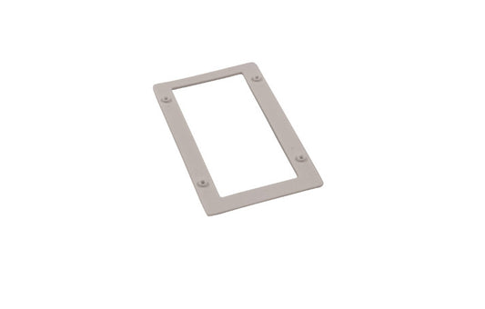 Gummidichtung für CEE-Steckdose rechteckig, weiß