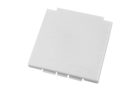 Carbest Ersatzdeckel weiß, quadratisch, für CEE-Eingangssteckdose