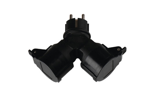 Verteilerstecker Schuko doppelt