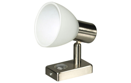 12V LED Spot, 2W, 180 Lumen, Nickel gebürstet