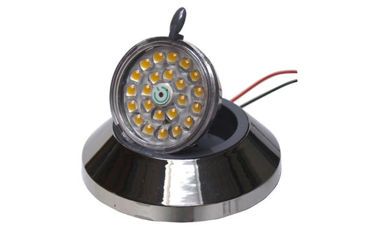 Dreh- und kippbarer Aufbauspot SMD LED 1W silber
