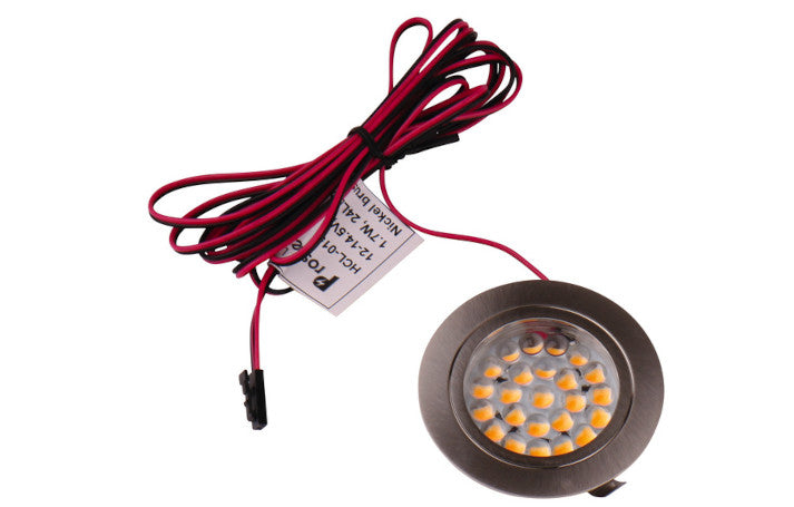 Carbest Edelstahl-LED-Spot mit 24 LEDs