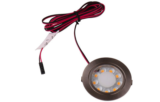 Carbest Edelstahl-LED-Spot - 9 LEDs