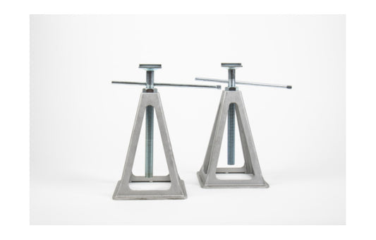 Carbest Hubstützen/Wohnwagenstützbock Aluminium, 2 Stück
