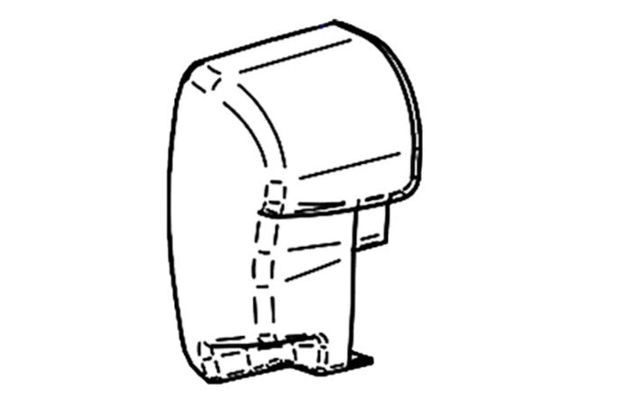 Thule Omnistor 8000 Endkappe Motor 230V links anthrazit