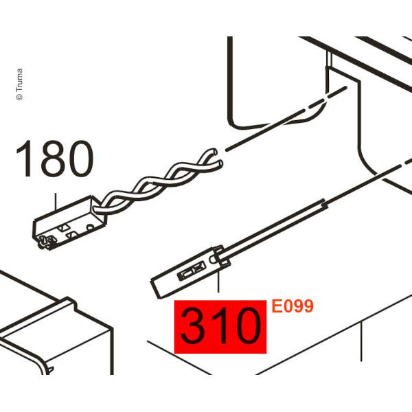 Fladstikbøsning 2,8 mm